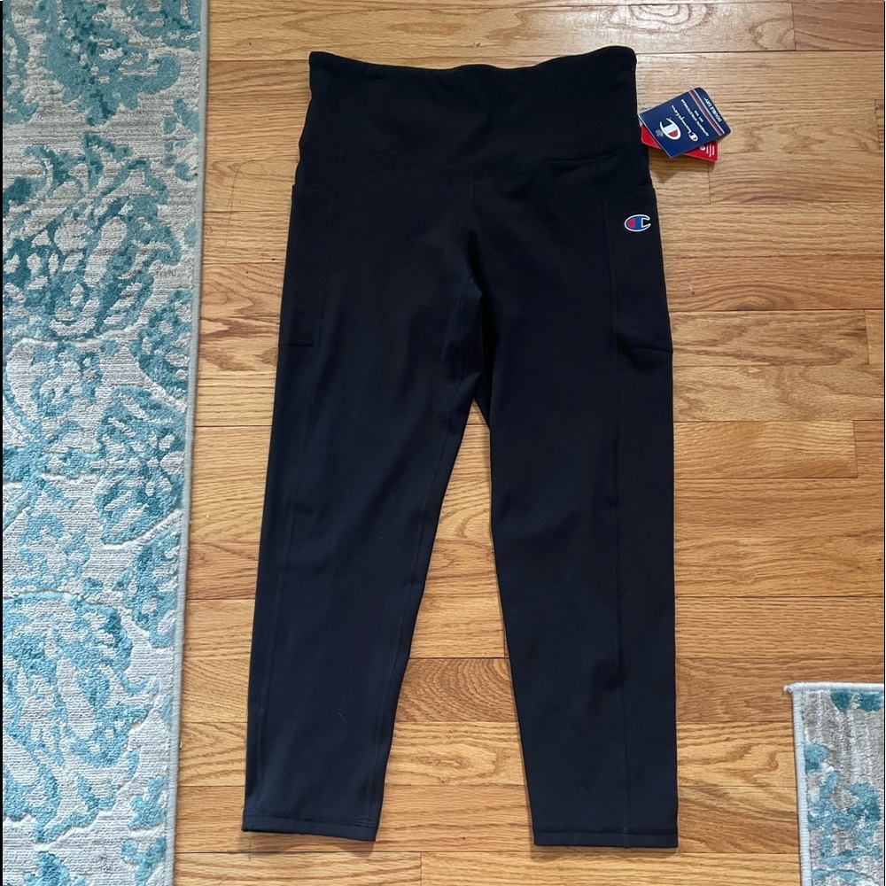 New Champion leggings size medium black